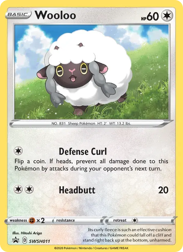 Wooloo - SWSH011/307 - SWSH Black Star Promos