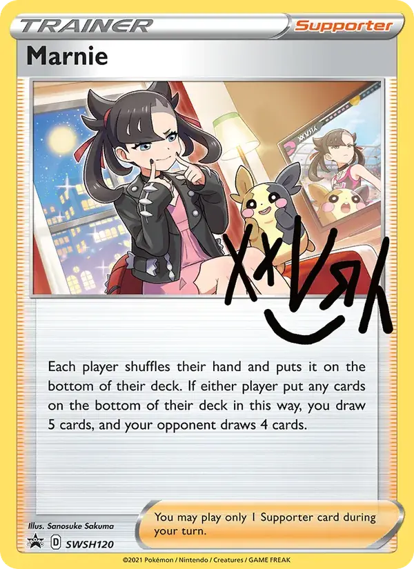 Marnie - SWSH120/307 - SWSH Black Star Promos