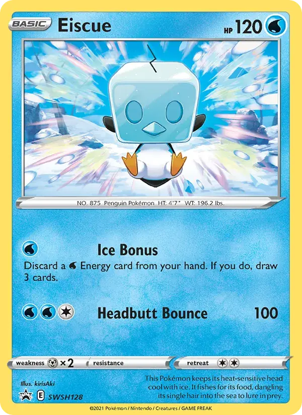 Eiscue - SWSH128/307 - SWSH Black Star Promos