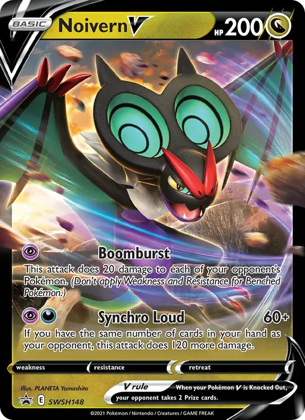 Noivern V - SWSH148/307 - SWSH Black Star Promos