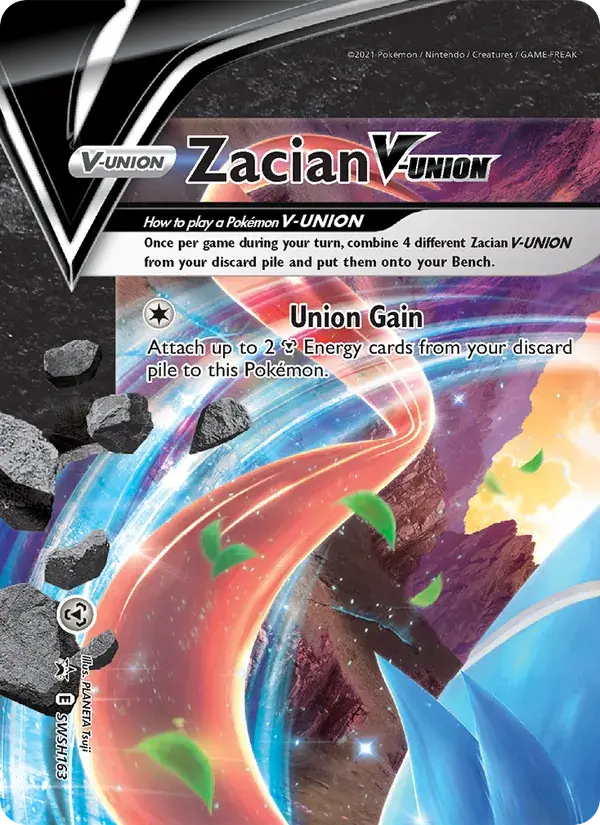 Zacian V-UNION - SWSH163/307 - SWSH Black Star Promos
