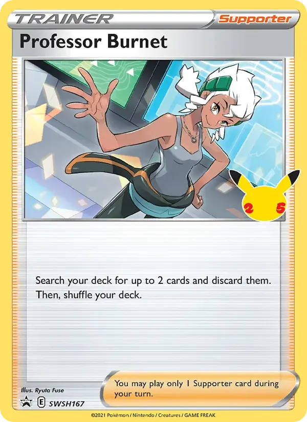 Professor Burnet - SWSH167/307 - SWSH Black Star Promos