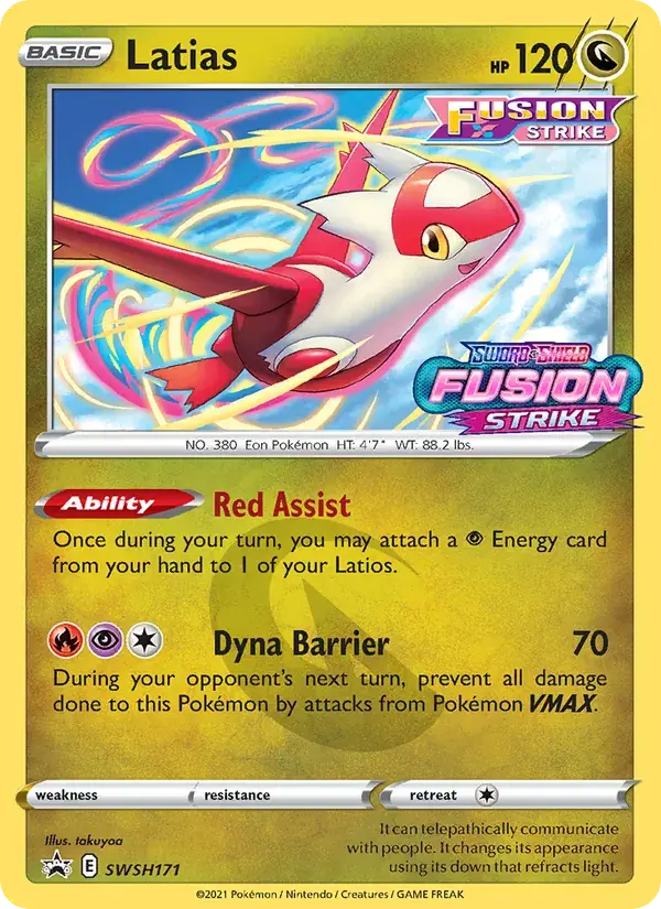 Latias - SWSH171/307 - SWSH Black Star Promos
