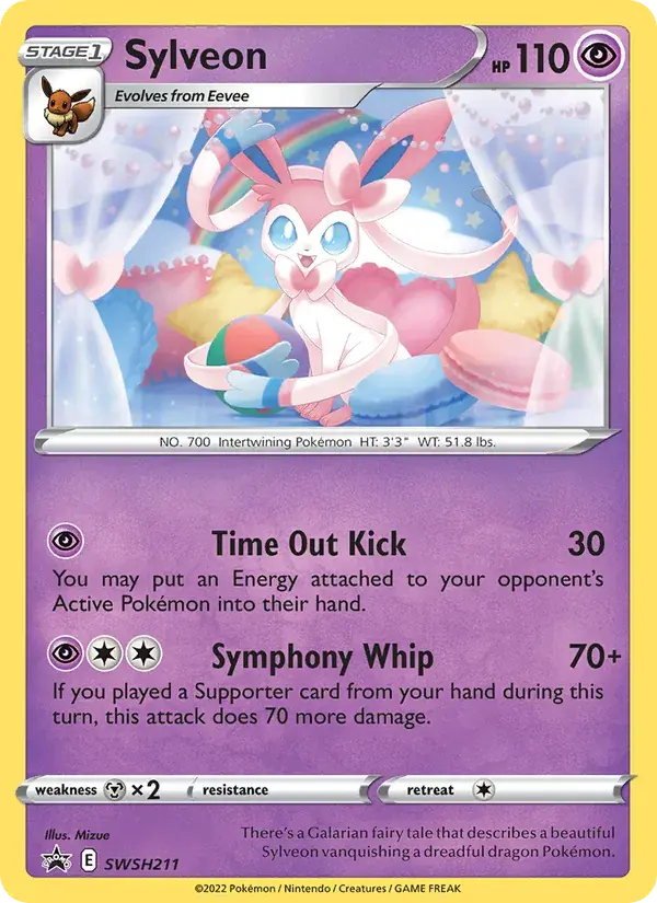 Sylveon - SWSH211/307 - SWSH Black Star Promos