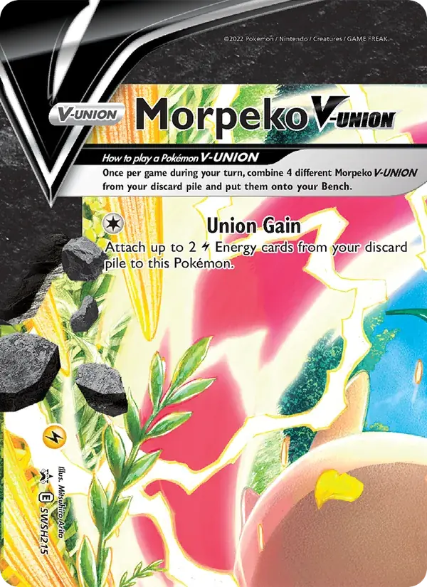 Morpeko V-UNION - SWSH215/307 - SWSH Black Star Promos