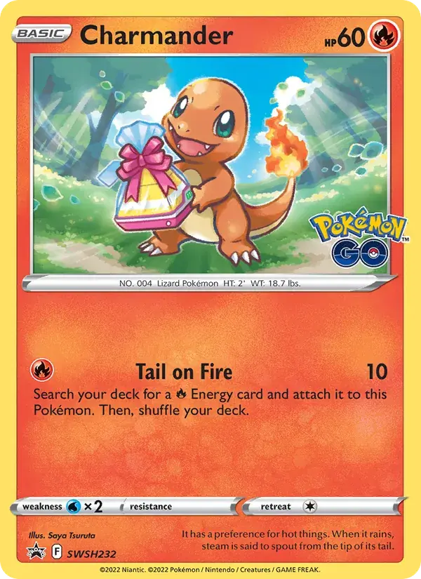 Charmander - SWSH232/307 - SWSH Black Star Promos