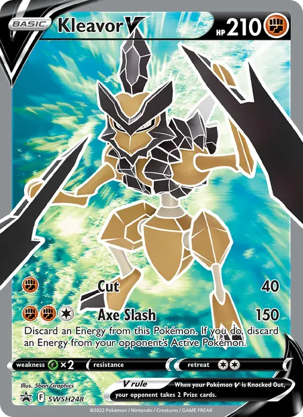 Kleavor V - SWSH248/307 - SWSH Black Star Promos