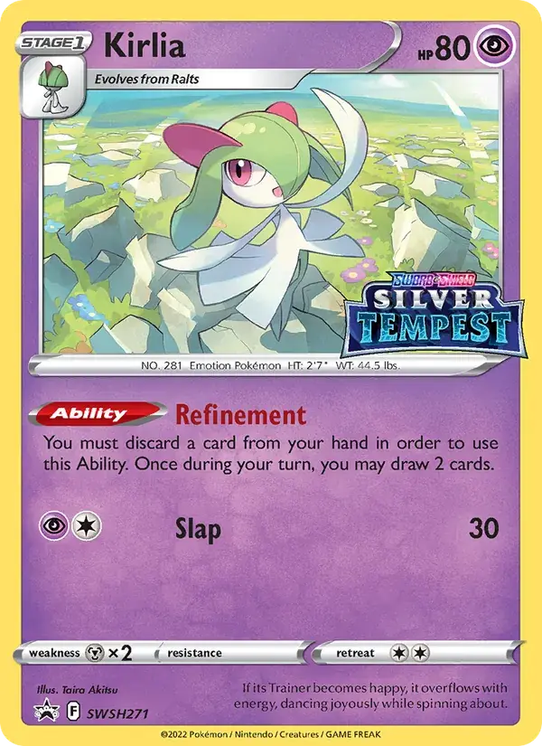 Kirlia - SWSH271/307 - SWSH Black Star Promos