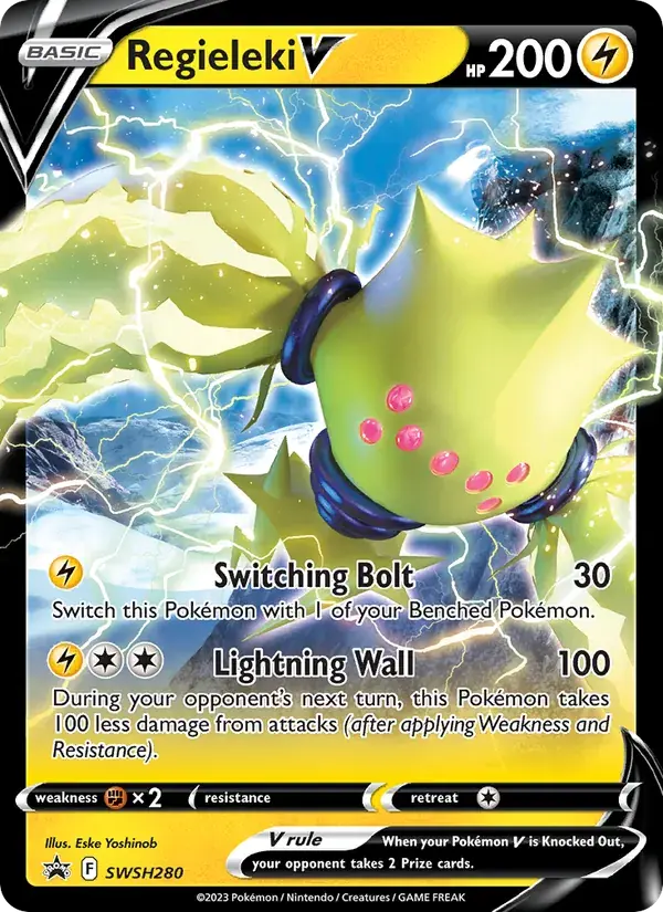 Regieleki V - SWSH280/307 - SWSH Black Star Promos