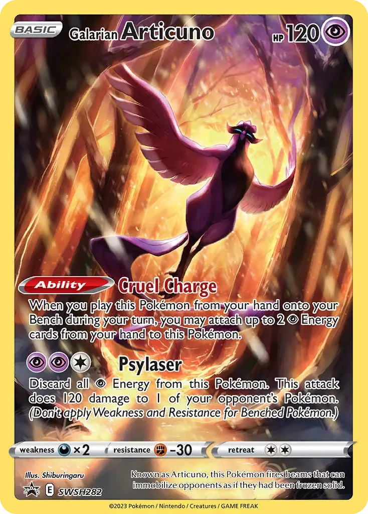 Artikodin de Galar - SWSH282/307 - Promo SWSH