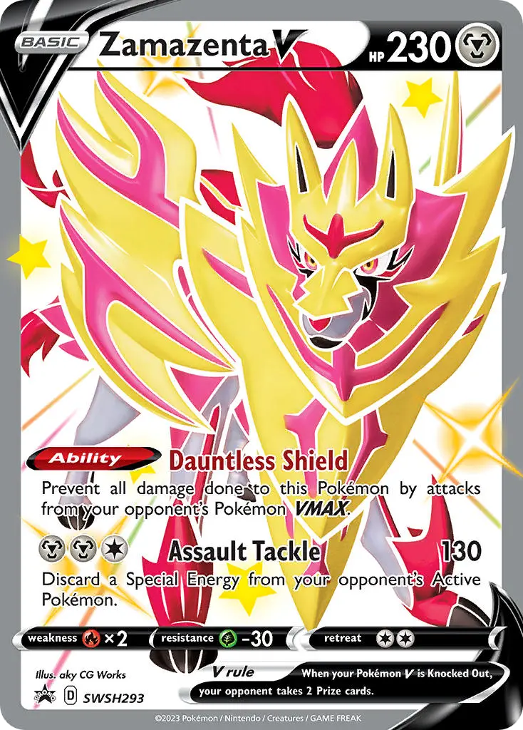 Zamazenta V - SWSH293/307 - Promo SWSH