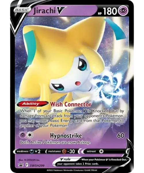 Jirachi V - SWSH299/307 - Promo SWSH