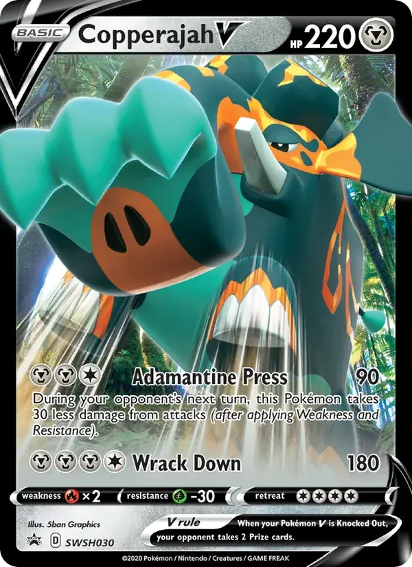Copperajah V - SWSH030/307 - SWSH Black Star Promos