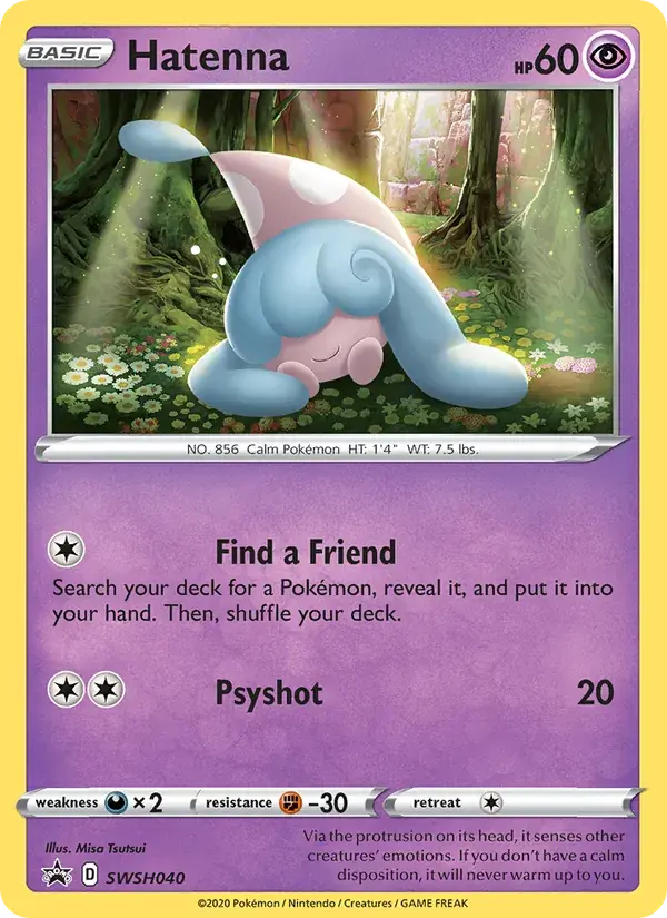 Hatenna - SWSH040/307 - SWSH Black Star Promos