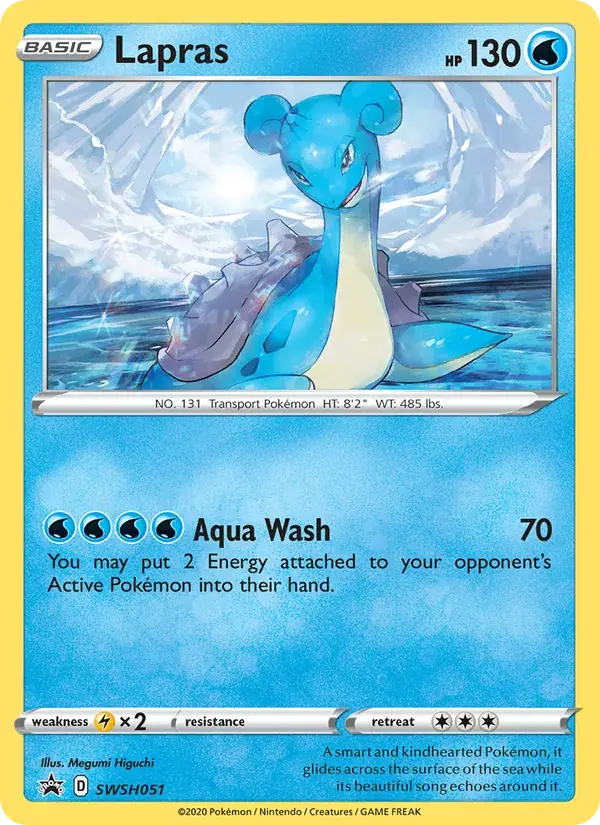 Lapras - SWSH051/307 - SWSH Black Star Promos