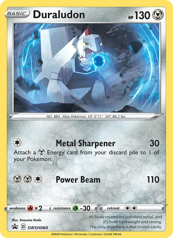 Duraludon - SWSH060/307 - SWSH Black Star Promos