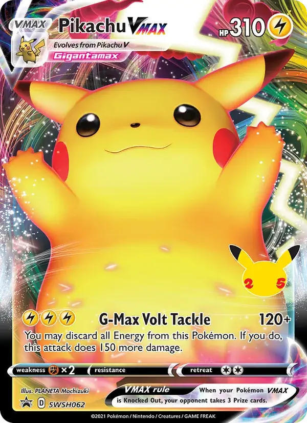 Pikachu VMAX - SWSH062/307 - SWSH Black Star Promos
