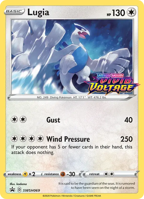 Lugia - SWSH069/307 - SWSH Black Star Promos