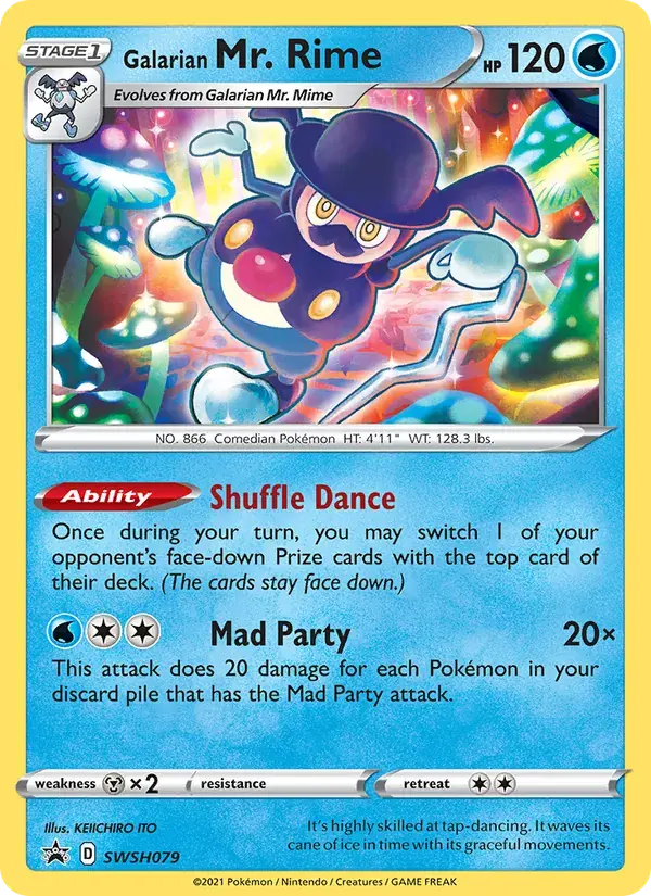 Galarian Mr. Rime - SWSH079/307 - SWSH Black Star Promos