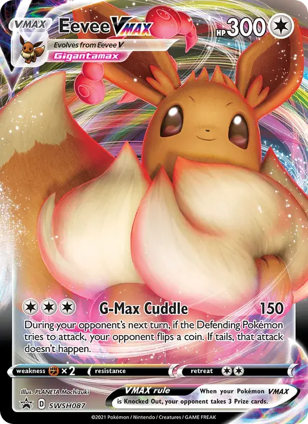 Eevee VMAX - SWSH087/307 - SWSH Black Star Promos