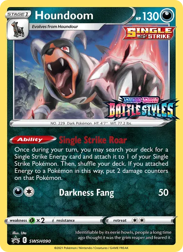Houndoom - SWSH090/307 - SWSH Black Star Promos