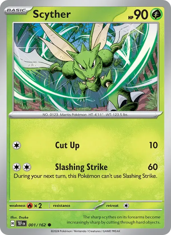 Scyther - 001/218 - Temporal Forces