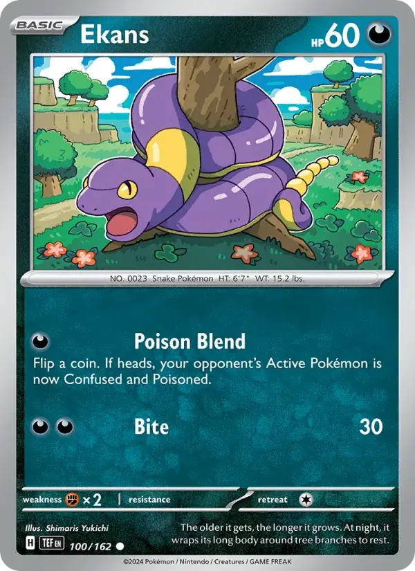 Ekans - 100/218 - Temporal Forces
