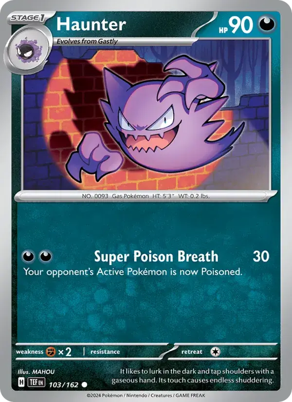 Haunter - 103/218 - Temporal Forces