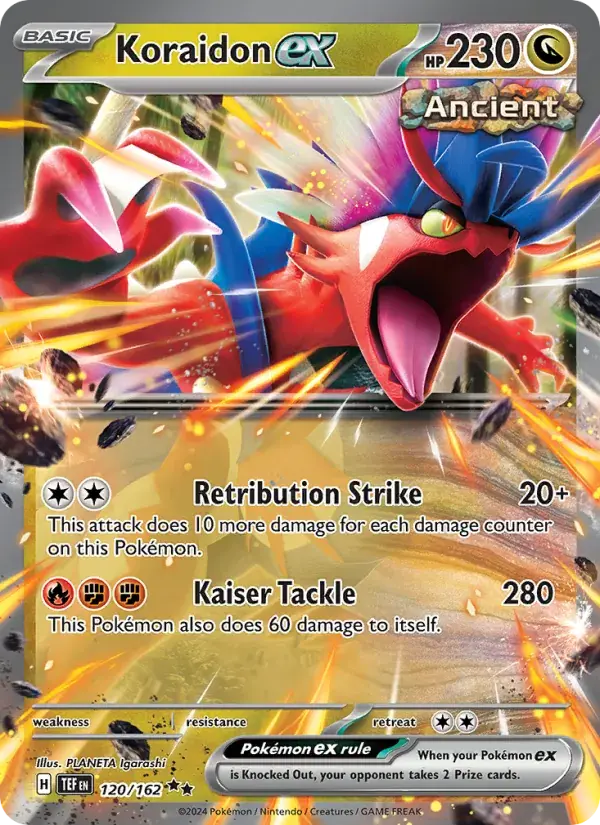 Koraidon ex - 120/218 - Temporal Forces