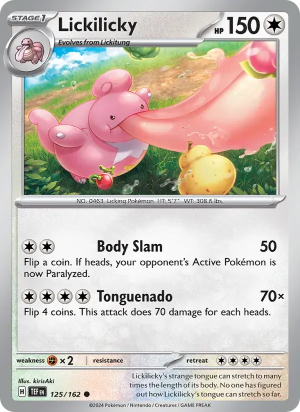 Lickilicky - 125/218 - Temporal Forces