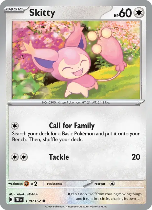 Skitty - 130/218 - Temporal Forces