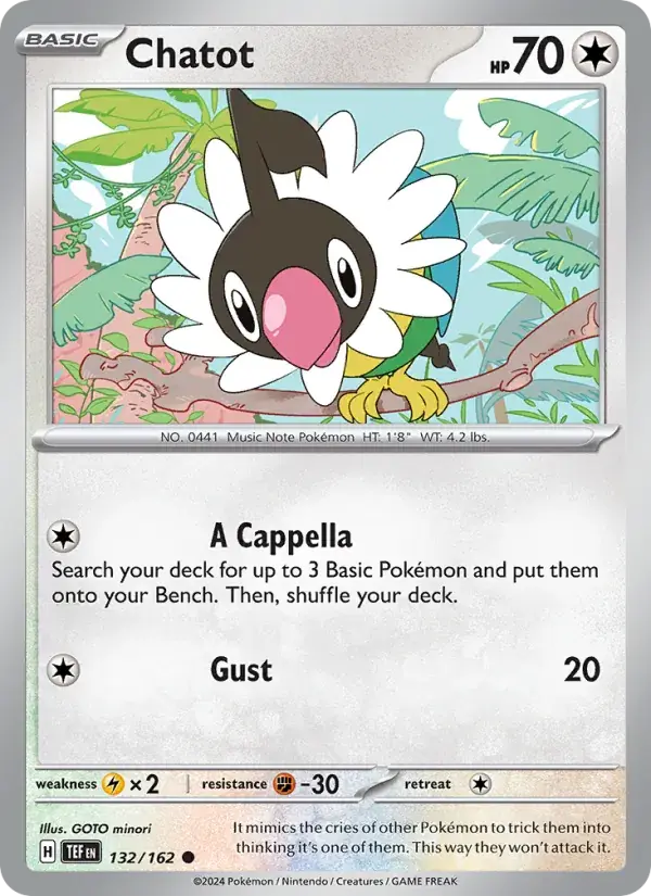 Chatot - 132/218 - Temporal Forces