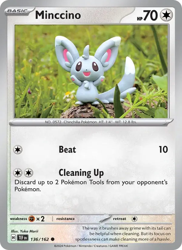 Minccino - 136/218 - Temporal Forces