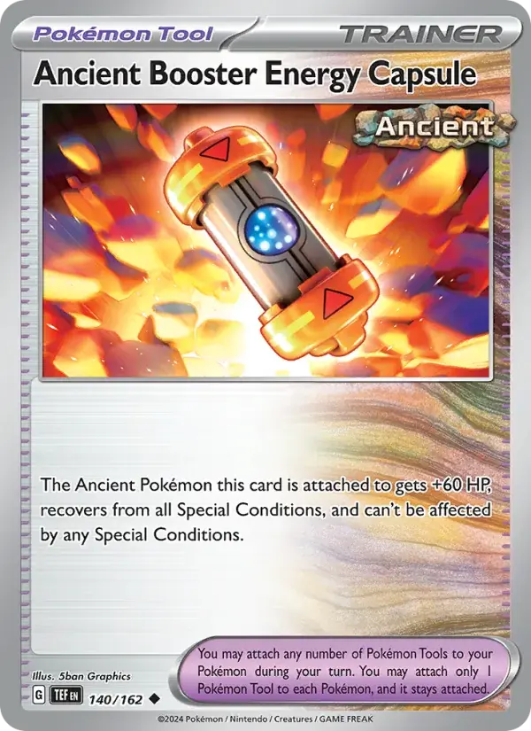 Ancient Booster Energy Capsule - 140/218 - Temporal Forces