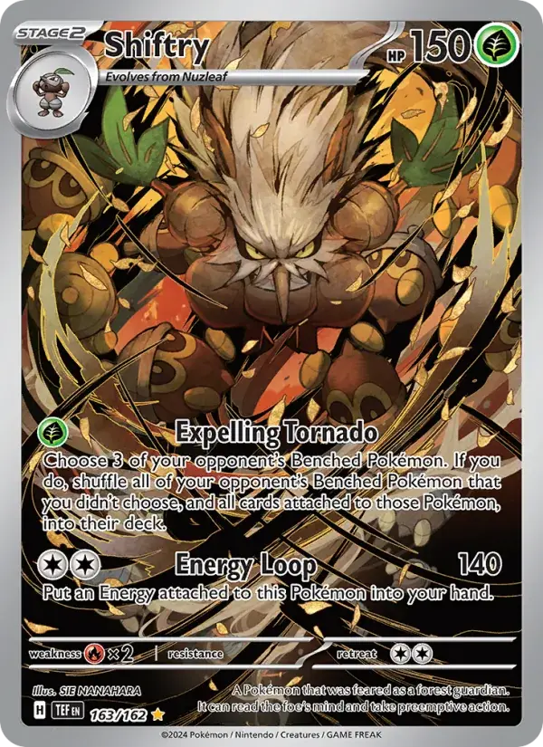 Shiftry - 163/218 - Temporal Forces