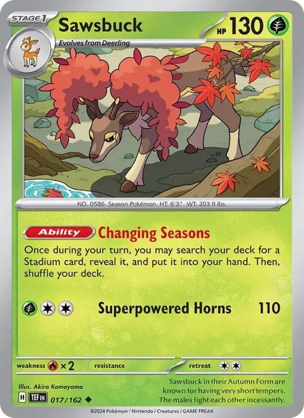 Sawsbuck - 017/218 - Temporal Forces