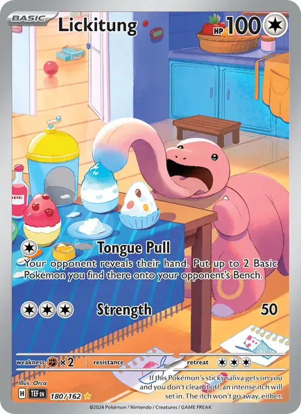 Lickitung - 180/218 - Temporal Forces
