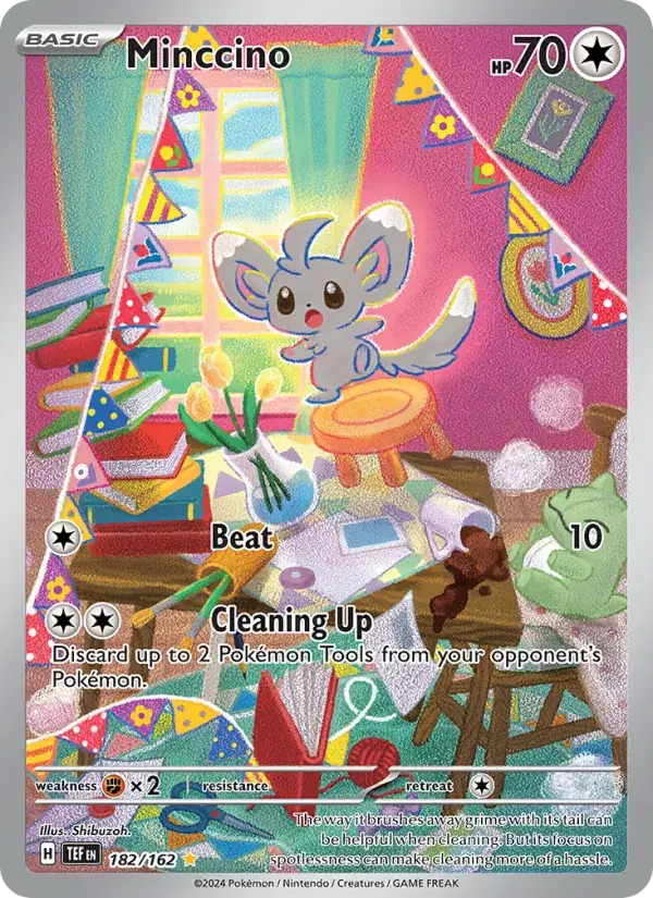 Minccino - 182/218 - Temporal Forces