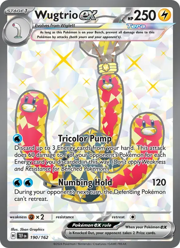 Wugtrio ex - 190/218 - Temporal Forces