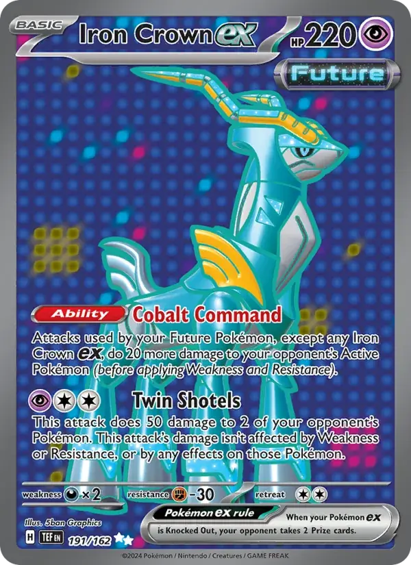 Iron Crown ex - 191/218 - Temporal Forces