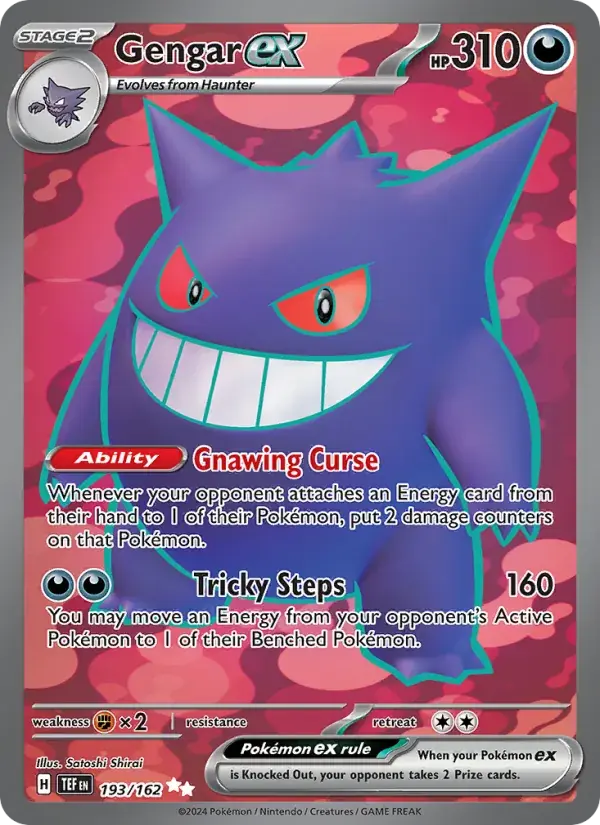 Gengar ex - 193/218 - Temporal Forces