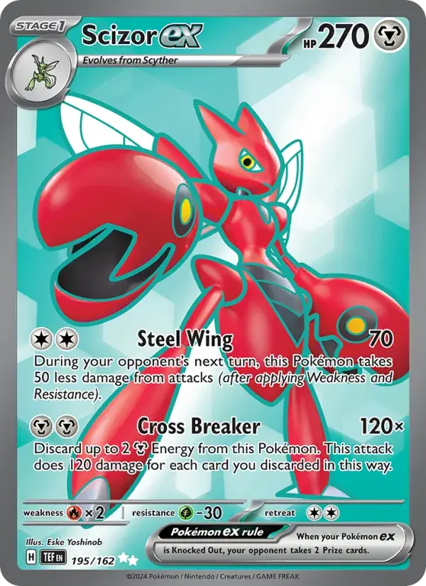 Scizor ex - 195/218 - Temporal Forces