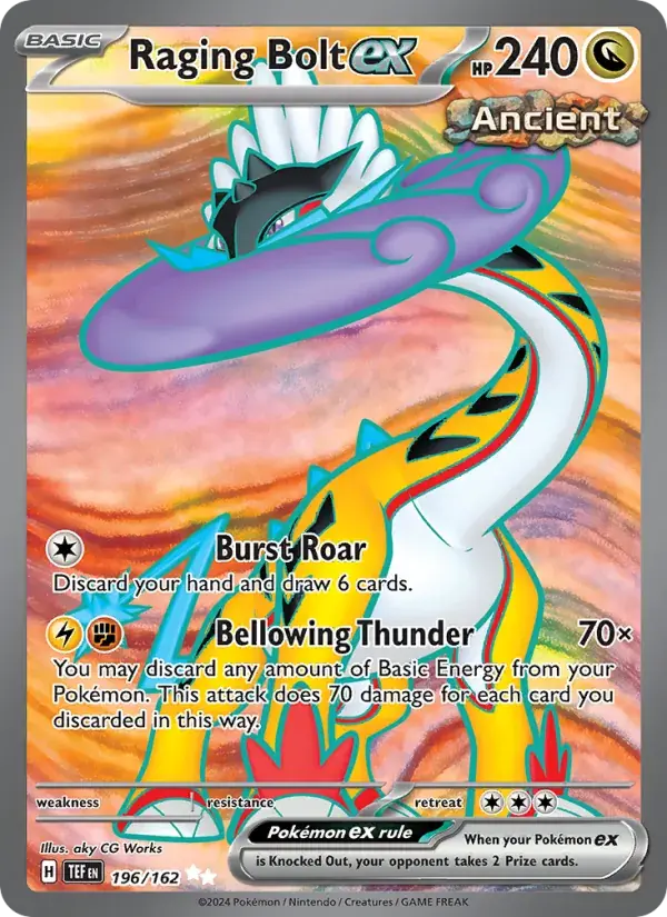 Raging Bolt ex - 196/218 - Temporal Forces