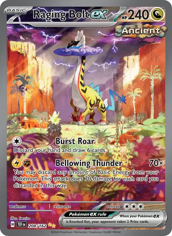 Raging Bolt ex - 208/218 - Temporal Forces