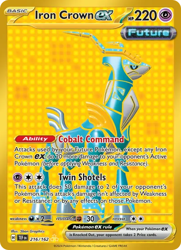 Iron Crown ex - 216/218 - Temporal Forces