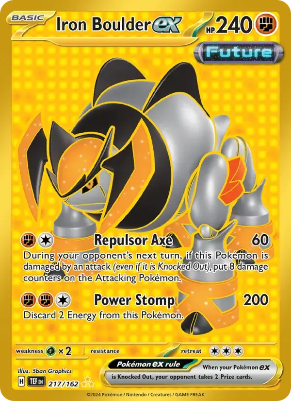 Iron Boulder ex - 217/218 - Temporal Forces