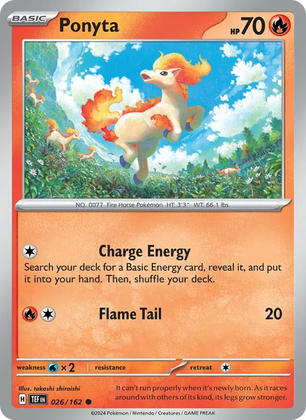 Ponyta - 026/218 - Temporal Forces