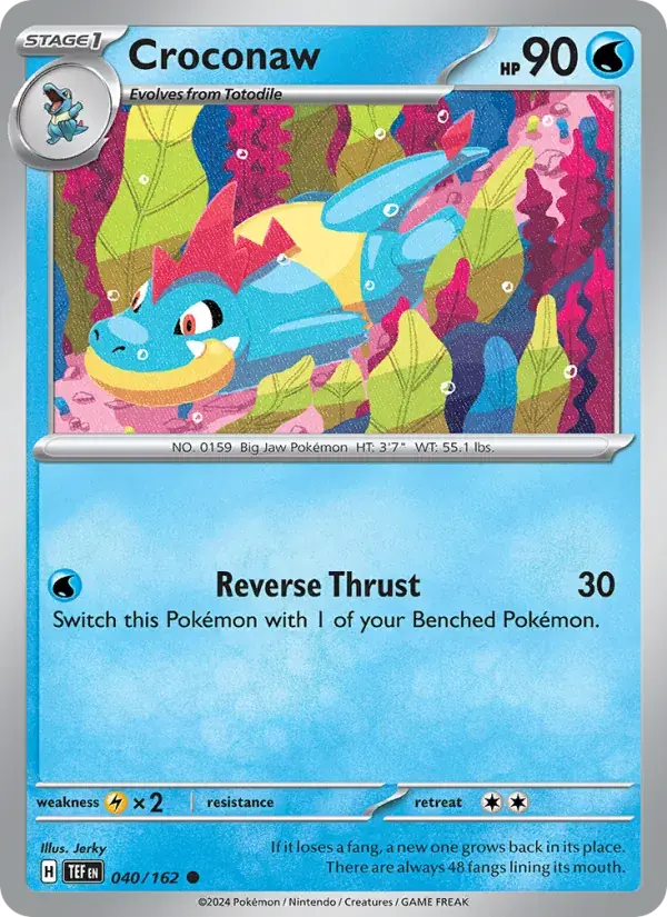 Croconaw - 040/218 - Temporal Forces