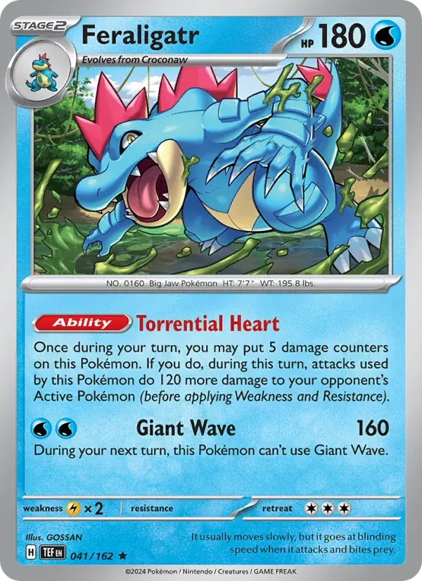 Feraligatr - 041/218 - Temporal Forces