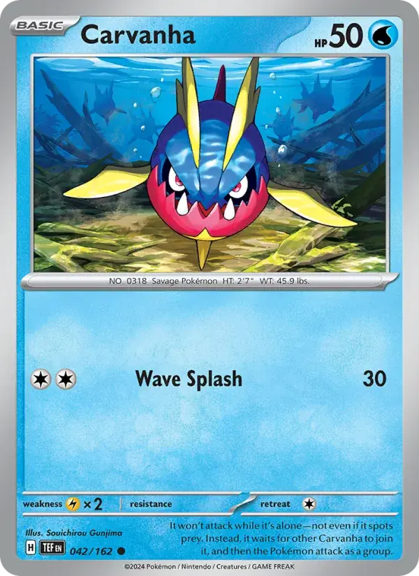 Carvanha - 042/218 - Temporal Forces